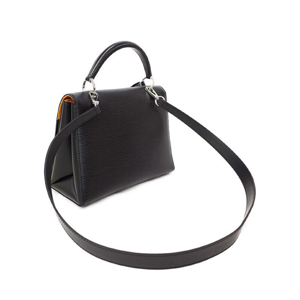 Louis Vuitton Bag Grenelle Shoulder Epi Leather Black